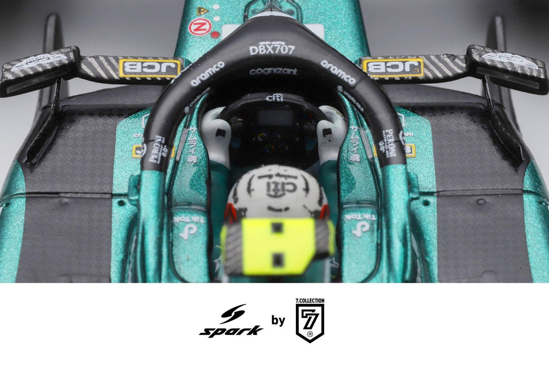 🇯🇵 サムライ魂 Fernando Alonso Aston Martin AMR23 - Japanese GP 2023 Limited Edition 1:43 Model Car - Spark Model