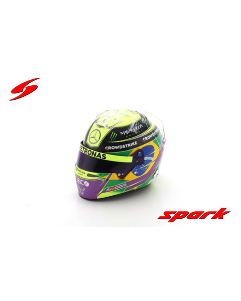 Mercedes 1/5 Proportion Helmet Lewis Hamilton - Brazilian GP 2022