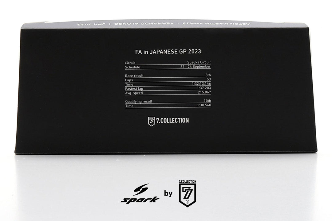 🇯🇵 サムライ魂 Fernando Alonso Aston Martin AMR23 - Japanese GP 2023 Limited Edition 1:43 Model Car - Spark Model
