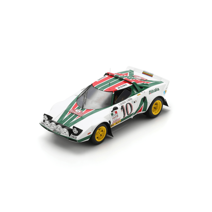 Lancia Stratos No.10 Winner Monte Carlo Rally 1976 - Spark Model Car