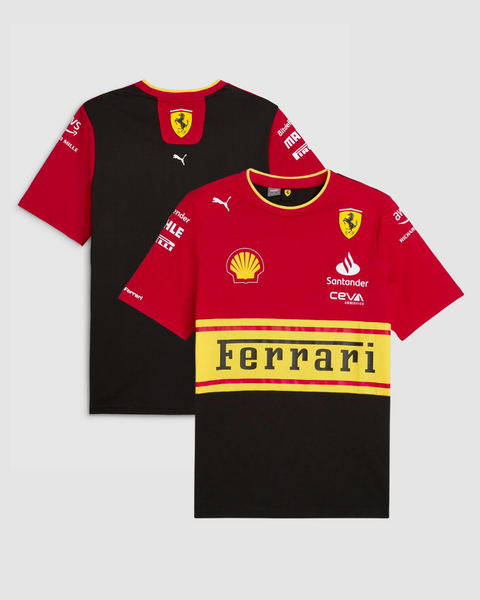 Scuderia Ferrari F1 2023 Team T-shirt Monza Special Edition