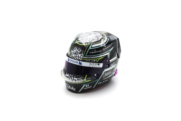 Zhou GuanYu - Kick Sauber F1 Season 2024 Helmet - 1/5 Proportion Mini Helmet