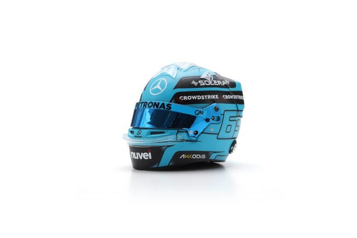 George Russell - Mercedes AMG F1 Season 2024 Helmet - 1/5 Proportion Mini Helmet