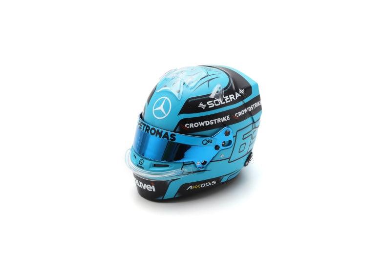 George Russell - Mercedes AMG F1 Season 2024 Helmet - 1/5 Proportion Mini Helmet