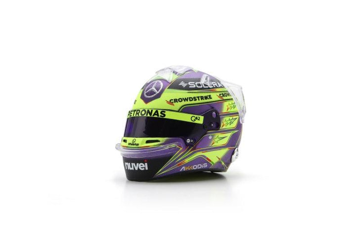 Lewis Hamilton - Mercedes AMG F1 British GP 2024 Helmet - 1/5 Proportion Mini Helmet