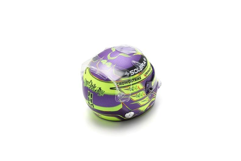 Mini Helmet Casque Casco Lewis HAMILTON 2024 Mercedes 1/2 New Mini Helmet Casque Casco Lewis HAMILTON 2024 Mercedes 1/2 New