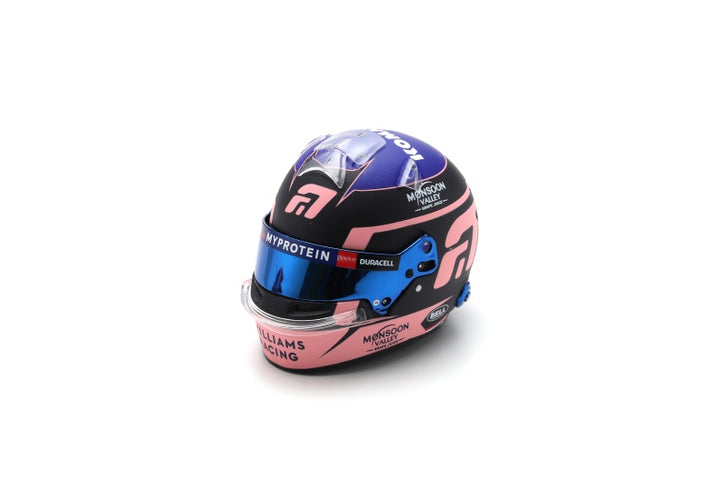 Alex Albon - Williams Racing Season 2024 Helmet - 1/5 Proportion Mini Helmet