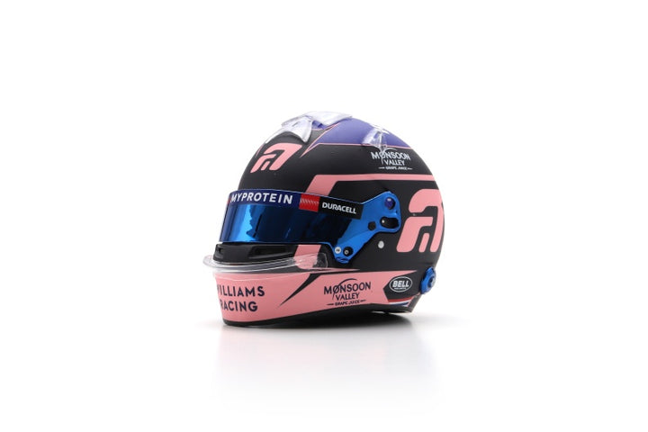 Alex Albon - Williams Racing Season 2024 Helmet - 1/5 Proportion Mini Helmet