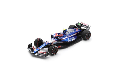 Visa Cash App RB VCARB 01 - Saudi Arabian GP 2024 Yuki Tsunoda Model Car - Spark Model