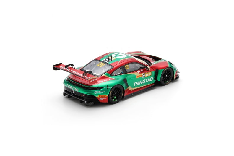 ミニカー Spark 1/43 Porsche 911GT3R 992 Macau 120 Porsche 992 911 GT3 R Macau GT Cup 2023 Tsing Tao (Diecast