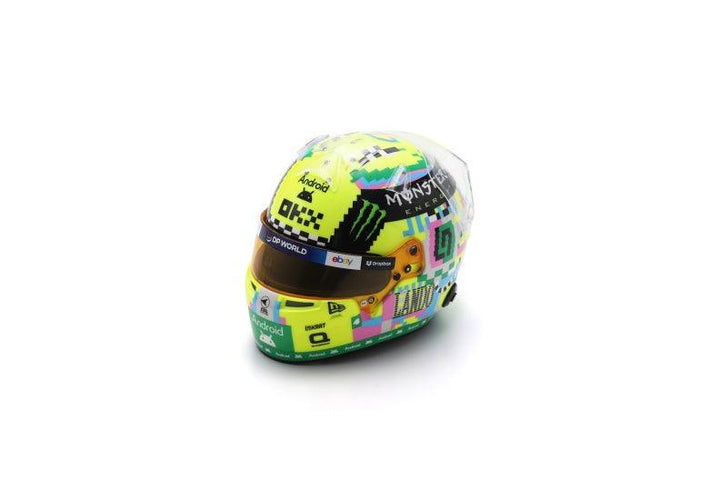 Lando Norris - McLaren F1 British GP 2024 Helmet - 1/5 Proportion Mini Helmet