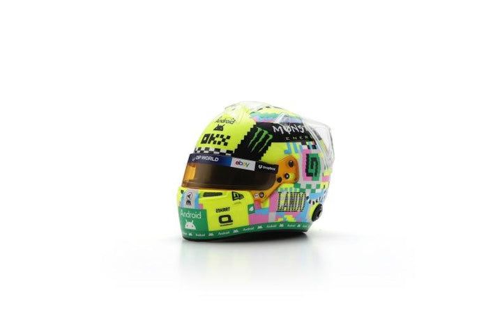 Lando Norris - McLaren F1 British GP 2024 Helmet - 1/5 Proportion Mini Helmet