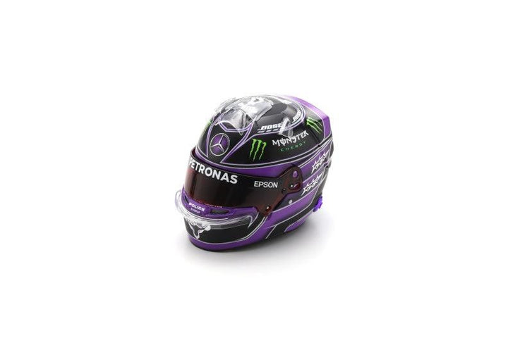 Lewis Hamilton - Mercedes AMG F1 Turkish GP 2020 7x World Champion - 1/5 Proportion Spark Mini Helmet