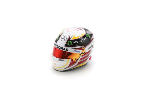 Lewis Hamilton - Mercedes AMG F1 US GP 2015 3x World Champion - 1/5 Proportion Spark Mini Helmet