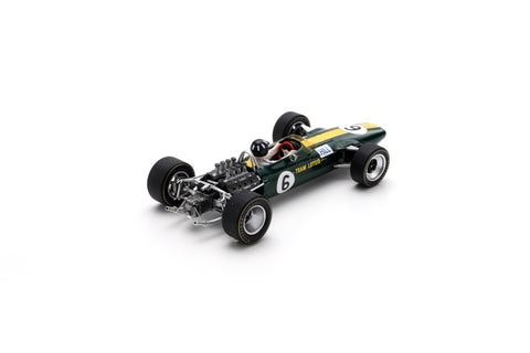 Lotus 49 No.6 British GP 1967 Graham Hill- 1/43 Heritage Spark Model Car