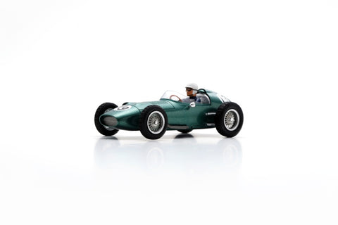 Aston Martin DBR5 No.19 British GP 1960 Maurice Trintignant - 1/43 Heritage Spark Model Car