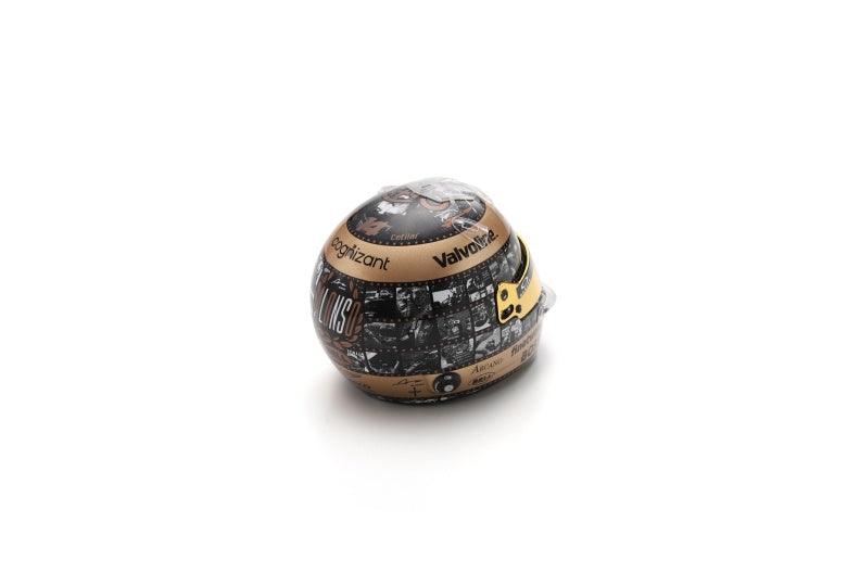 Casque Miniature Spark 1/5 – Fernando Alonso – Aston Martin F1 – GP Mexique 2024 – Neuf