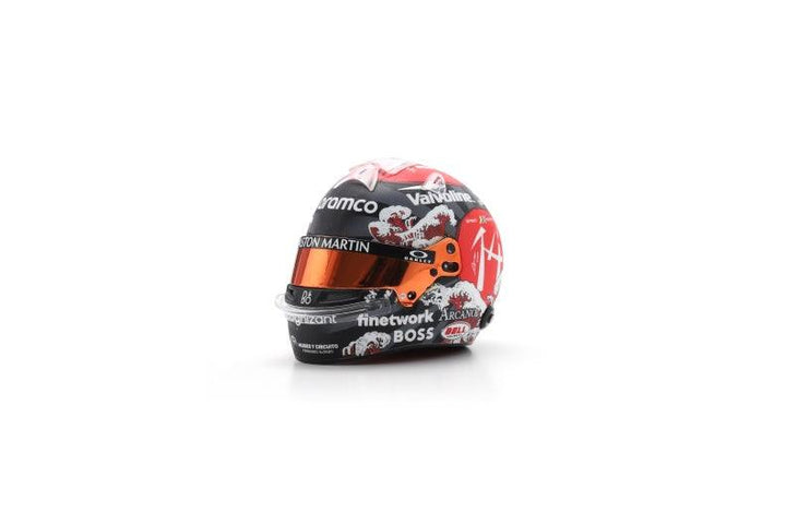 Fernando Alonso - Aston Martin Racing Japanese GP 2024 Special Helmet - 1/5 Proportion Mini Helmet