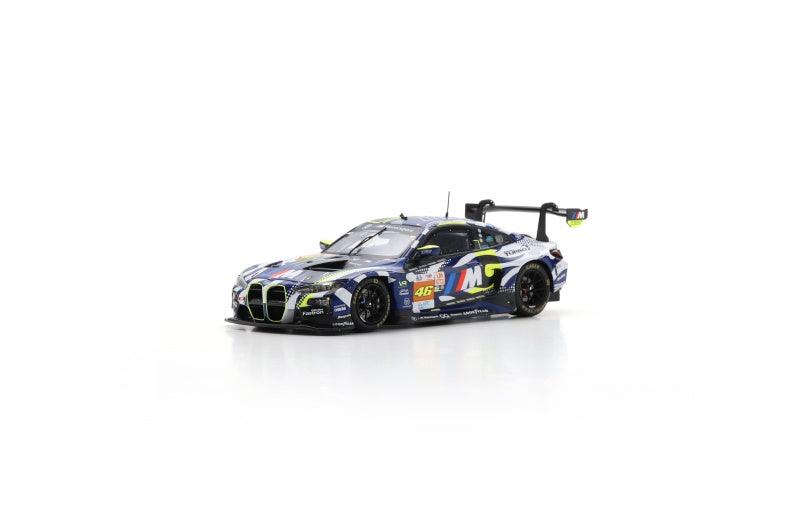 BMW M4 GT3 No.46 Team WRT Le Mans 24H 2024 with V. Rossi - A. Al Harthy - M. Martin - Spark Model Car