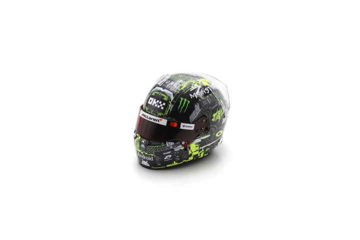 Lando Norris Helmet McLaren F1 Team 2025 Test Helmet - Spark 1:5 Helmet