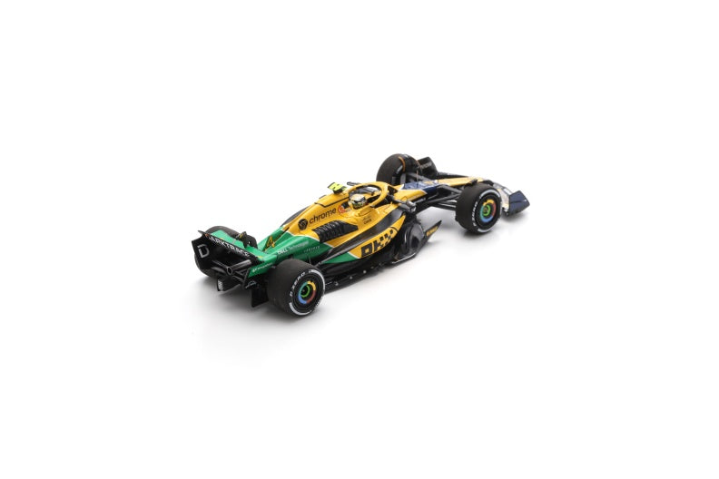 Lando Norris Monaco GP 2024 Senna Livery - McLaren MCL38 Model Car - Spark Model