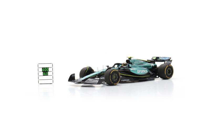 Fernando Alonso Mexican GP 2024 400GP Aston Martin AMR24 Model Car - Spark Model