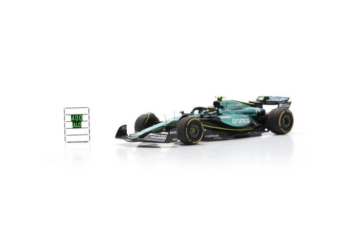 Fernando Alonso Mexican GP 2024 400GP Aston Martin AMR24 Model Car - Spark Model
