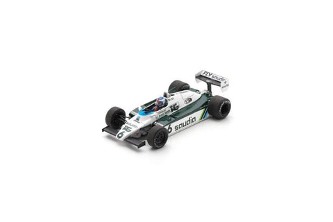 Williams FW08 No.6 Winner Swiss GP 1982 Keke Rosberg - Heritage Spark Model Car