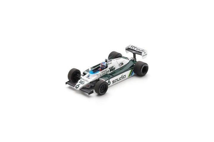 Williams FW08 No.6 Winner Swiss GP 1982 Keke Rosberg - Heritage Spark Model Car