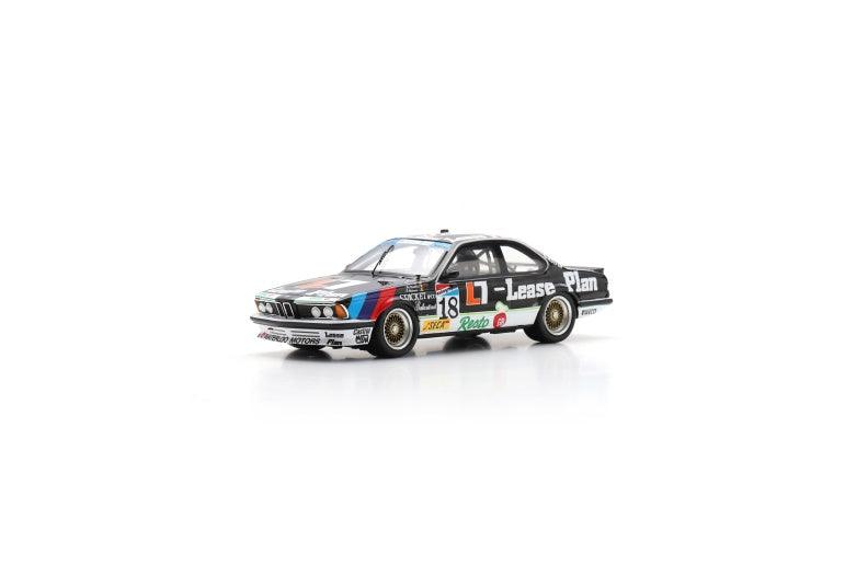 BMW 635 Csi No.18 Waterloo Motor Lease Plan 24H Spa 1987 - Spark Model Car