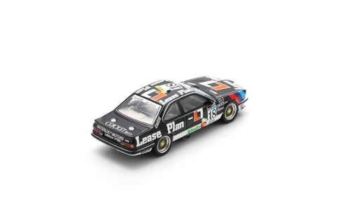 BMW 635 Csi No.18 Waterloo Motor Lease Plan 24H Spa 1987 - Spark Model Car