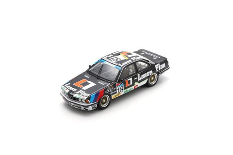 BMW 635 Csi No.18 Waterloo Motor Lease Plan 24H Spa 1987 - Spark Model Car