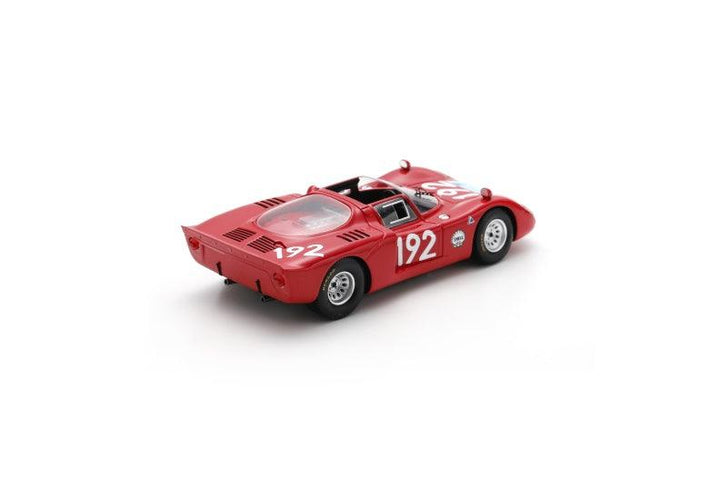 Alfa Romeo T33-2 No.192 3rd Targa Florio 1968 - Spark Model Car