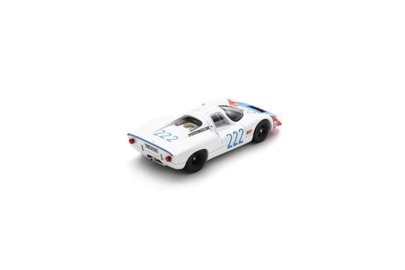 Porsche 907 No.222 4th Targa Florio 1968 - Spark Model Car