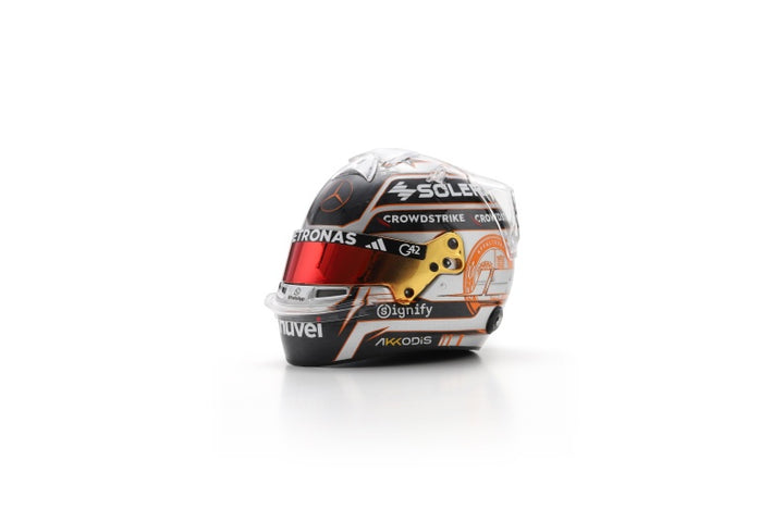Kimi Antonelli Helmet British GP 2025 - Mercedes-AMG PETRONAS F1 Team - Spark 1:5 Helmet
