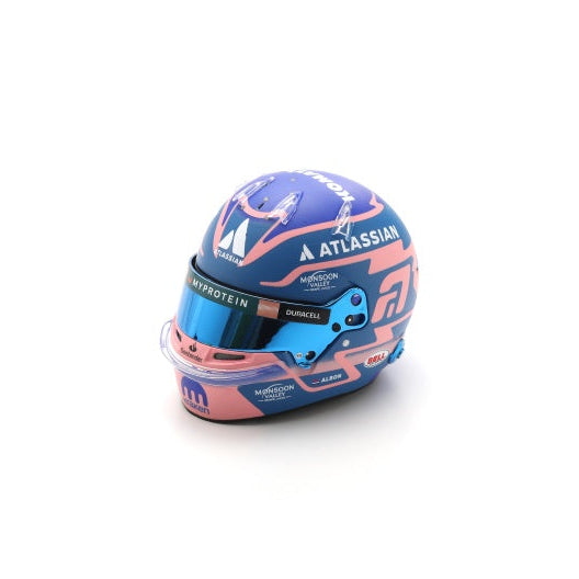 Alex Albon Helmet Williams Racing Season 2025 Helmet - Spark 1:5 Helmet