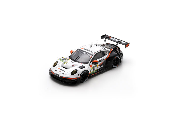 Porsche 911 GT3 R (992) No.55 Hankook Competition 24H Nürburgring 2025 - Spark 1:43 Model Car