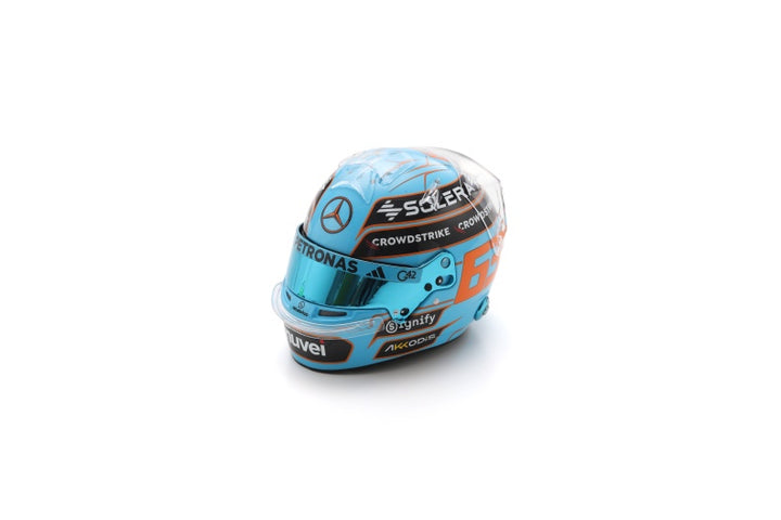 George Russell British GP 2025 - Mercedes-AMG PETRONAS F1 Team - Spark 1:5 Helmet