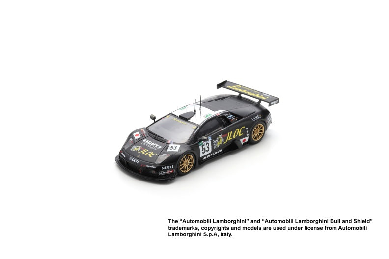 Lamborghini Murcielago R-GT LM No.53 JLOC ISAO NORITAKE 24H Le Mans 2007 - Spark Model Car