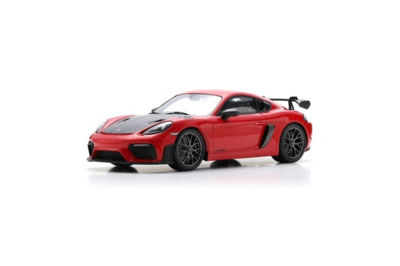 Porsche 718 Cayman GT4 RS - Guards Red with Weissach Package - 2024 - Spark Model Car