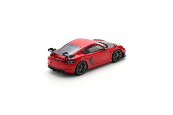 Porsche 718 Cayman GT4 RS - Guards Red with Weissach Package - 2024 - Spark Model Car