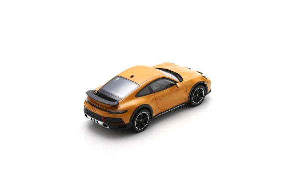 Porsche 911 Dakar (992) - Bahama yellow - 2023 - Spark Model Car