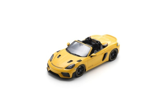 Porsche 718 Spyder RS - Speed Yellow - 2023 - Spark Model Car