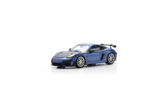 Porsche 718 Cayman GT4 RS - Cobalt blue metallic with Weissach Package - 2023 - Spark Model Car