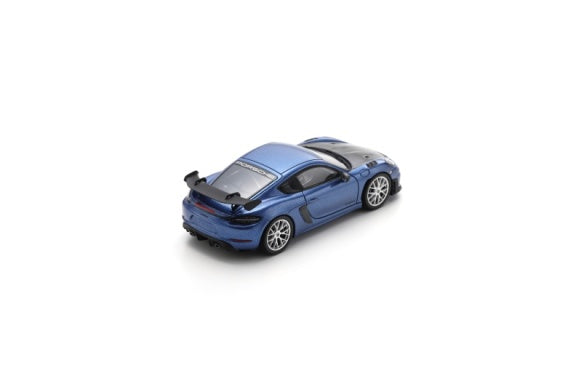 Porsche 718 Cayman GT4 RS - Cobalt blue metallic with Weissach Package - 2023 - Spark Model Car