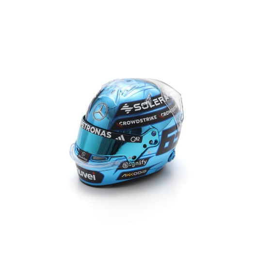 George Russell Winner Helmet Singpaore GP 2025 Mercedes-AMG PETRONAS F1 Team - Spark 1:5 Helmet