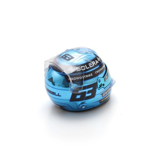 George Russell Winner Helmet Singpaore GP 2025 Mercedes-AMG PETRONAS F1 Team - Spark 1:5 Helmet
