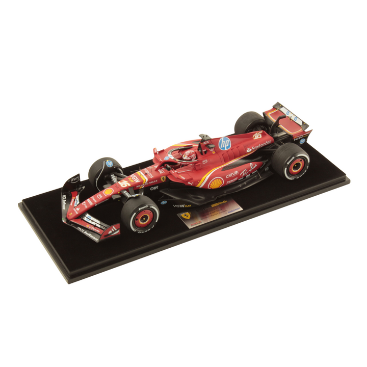 Charles Leclerc - Scuderia Ferrari SF24 Monaco GP 2024 Winner P1 - Looksmart F1 Model Car