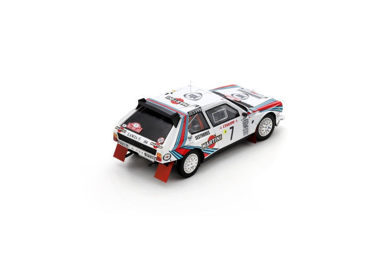 Lancia Delta S4 No.7 1st Rally Monte Carlo 1986 - Spark 1:18 Rally