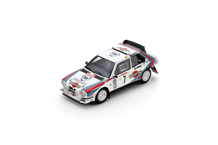 Lancia Delta S4 No.7 1st Rally Monte Carlo 1986 - Spark 1:18 Rally Heritage Model
